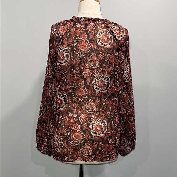 Lucky brand peasant blouse, size medium - Picture 4 of 6